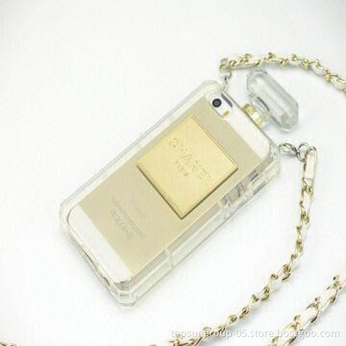 Channel TPU perfume bottle shaped phone case for iPhone 4/5, Samsung